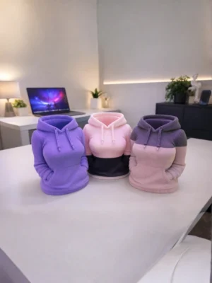 Female Hoodie Pen holder & Vase stand